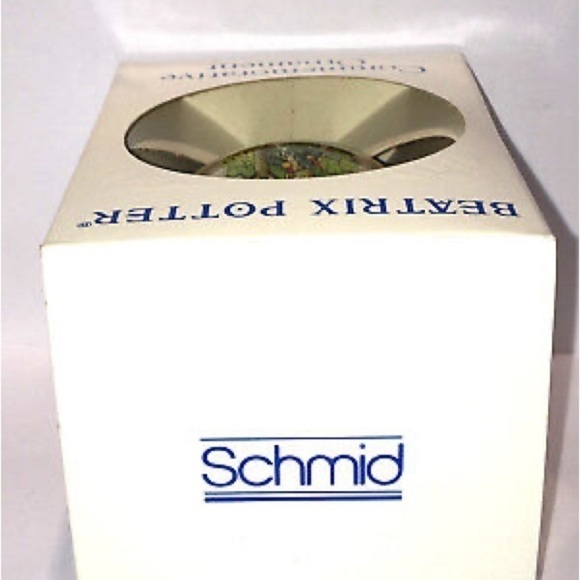 SCHMID 1993 BEATRIX POTTER COMMEMORATIVE CHRISTMAS ORNAMENT New in Box - Picture 10 of 12